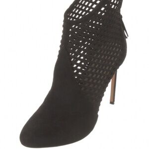 Stunning Sexy French Designer Francesco Russo Suede Ankle Boots